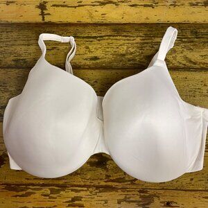 Cacique True Embrace T-Shirt Bra Cream Sz 44G